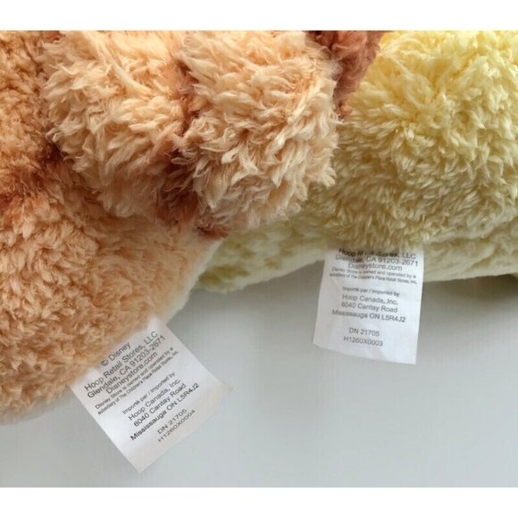 Disney Store Exclusive Winnie the Pooh & Tigger Cozy Plush Authentic w/ Tags - Picture 7 of 12